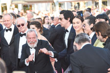 Jonathan Pryce, Terry Gilliam, Adam Driver, Olga Kurylenko Jonathan Pryce, Terry Gilliam, Adam Driver, Olga Kurylenko